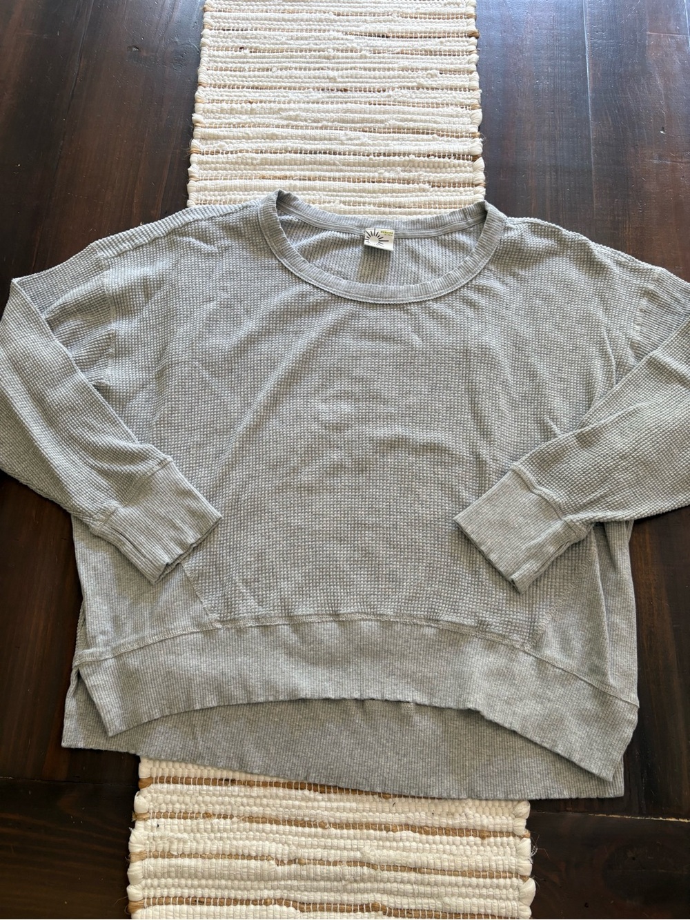 Offline Aerie slouchy waffle knit top